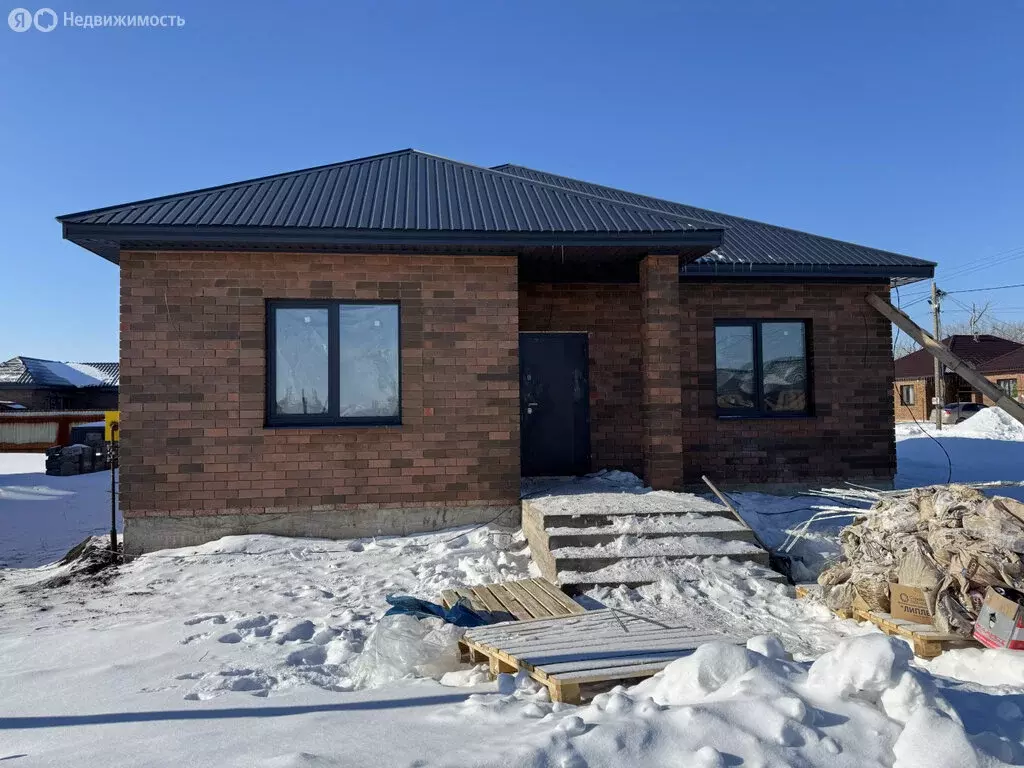 Дом в Ивановский сельсовет, ТСН Ивановское, Коммунальная улица (114.5 ... - Фото 2