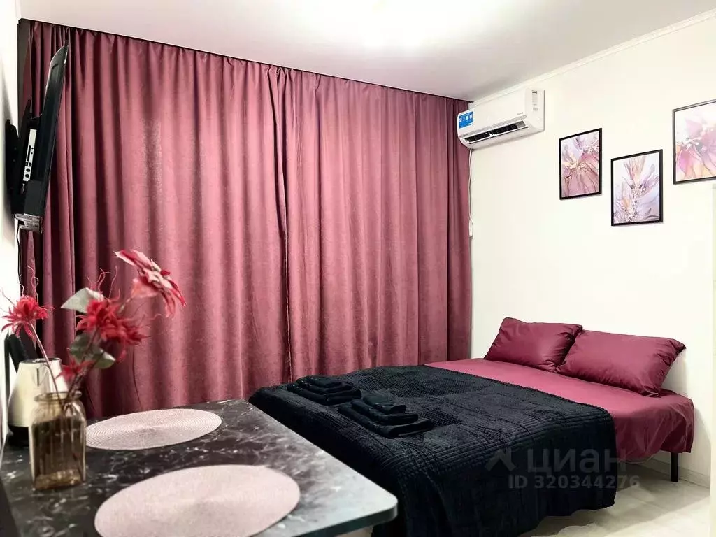 Студия Оренбургская область, Оренбург ул. Автомобилистов, 13 (22.0 м) - Фото 1