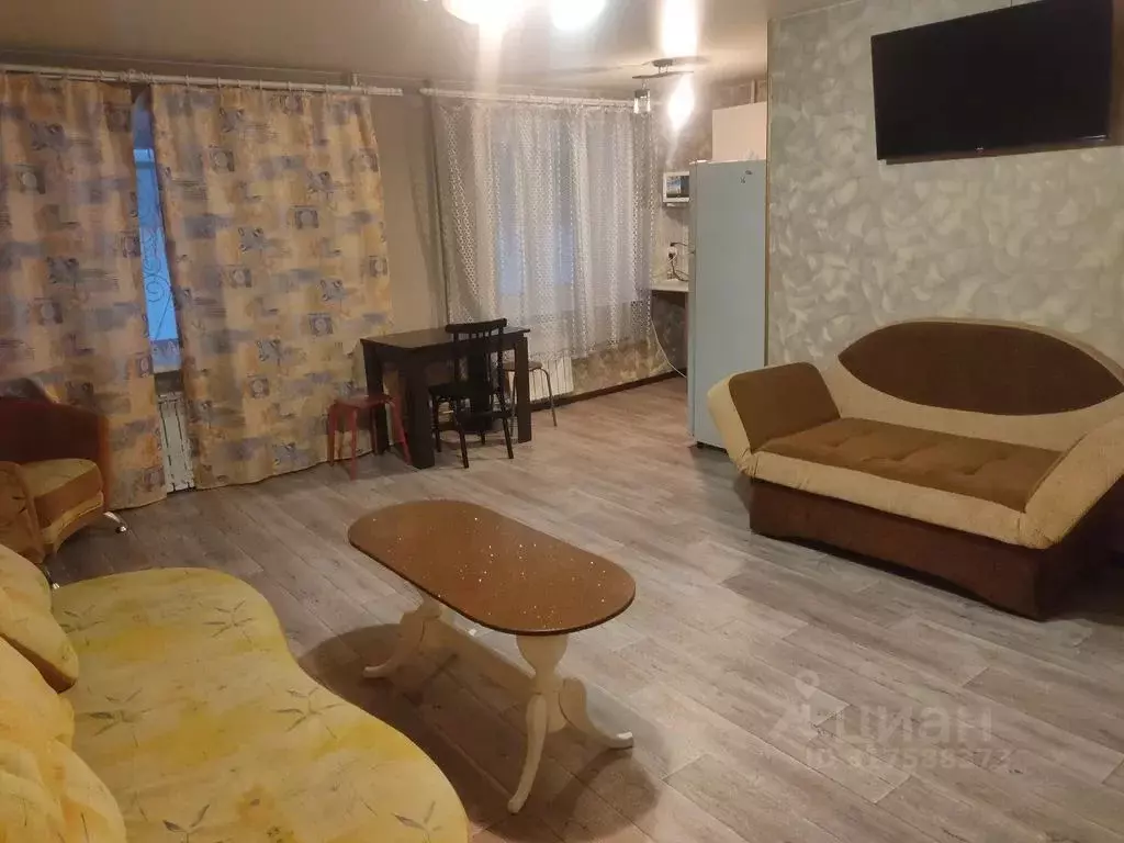 1-к кв. Хабаровский край, Комсомольск-на-Амуре Ленинградская ул., 77к3 ... - Фото 1