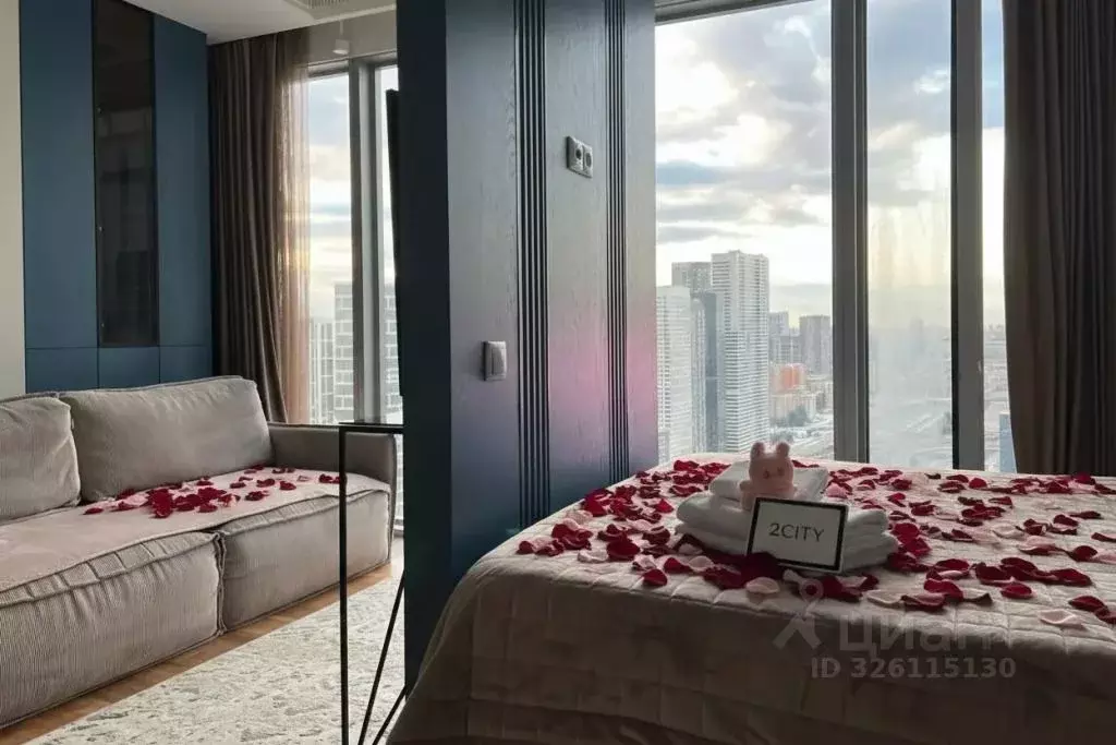 1-к кв. Москва 1-й Красногвардейский проезд, 21с2 (30.0 м) - Фото 2