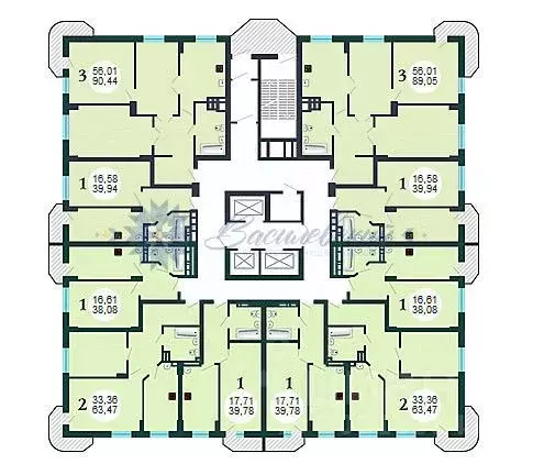 1-к кв. Новосибирская область, Новосибирск Покатная ул., 122 (40.0 м) - Фото 1