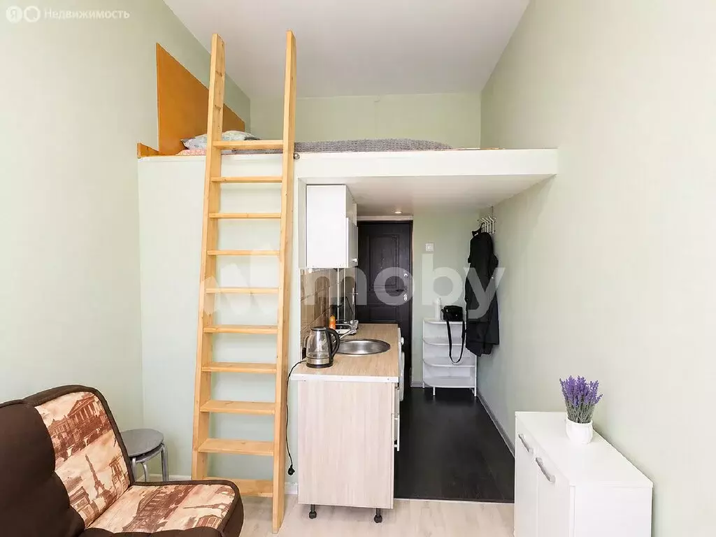 Квартира-студия: Калининград, улица Александра Суворова, 41 (32 м) - Фото 1