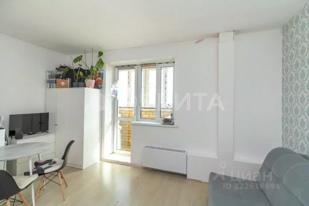 Студия Тюменская область, Тюмень ул. Газопромысловая, 8 (28.4 м) - Фото 2