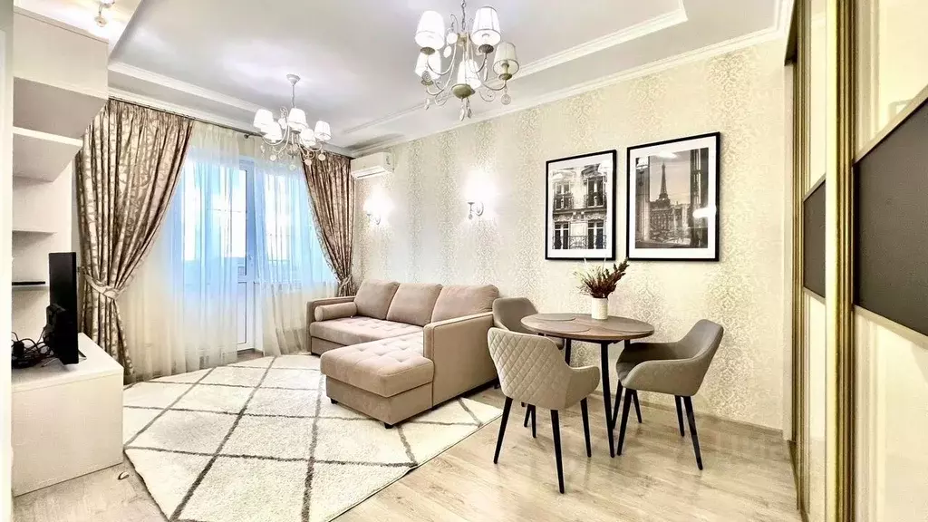 1-к кв. Краснодарский край, Краснодар Юбилейный мкр, ул. Генерала ... - Фото 1