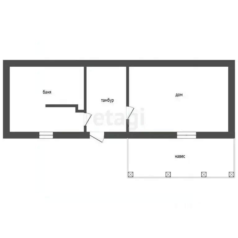 Дом в Тюменская область, Нижнетавдинский муниципальный округ, ... - Фото 2