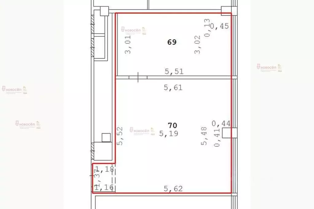 Офис в Свердловская область, Екатеринбург просп. Ленина, 24/8 (49 м) - Фото 2