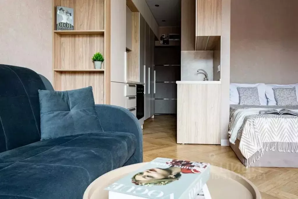 Студия Краснодарский край, Сочи ул. Искры, 88к2 (28.0 м) - Фото 1