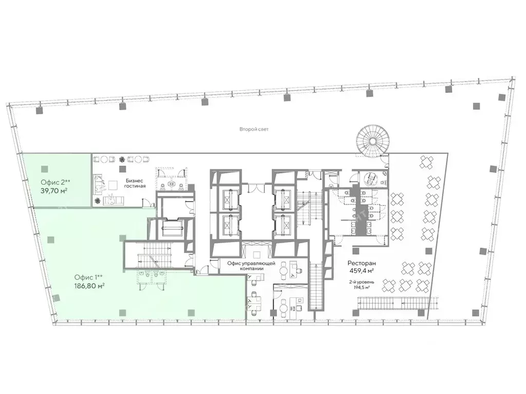 Офис в Москва ул. Обручева, 23С1 (227 м) - Фото 1