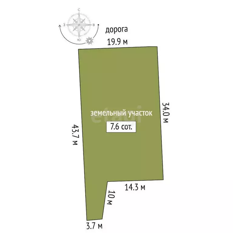 Дом в Исетское, Луговая улица (37.5 м) - Фото 1