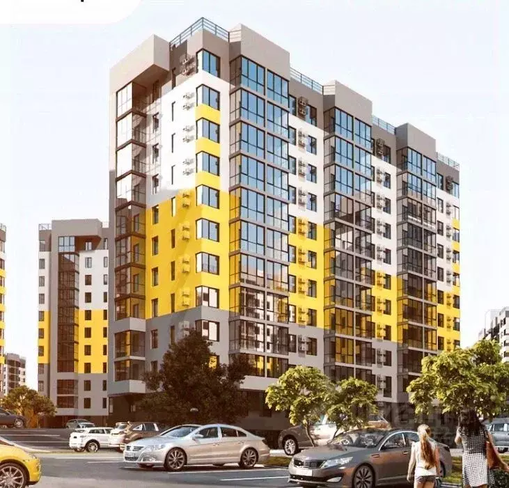 1-к кв. Крым, Симферопольский район, Молодежное пгт ул. Парковая, 3 ... - Фото 1