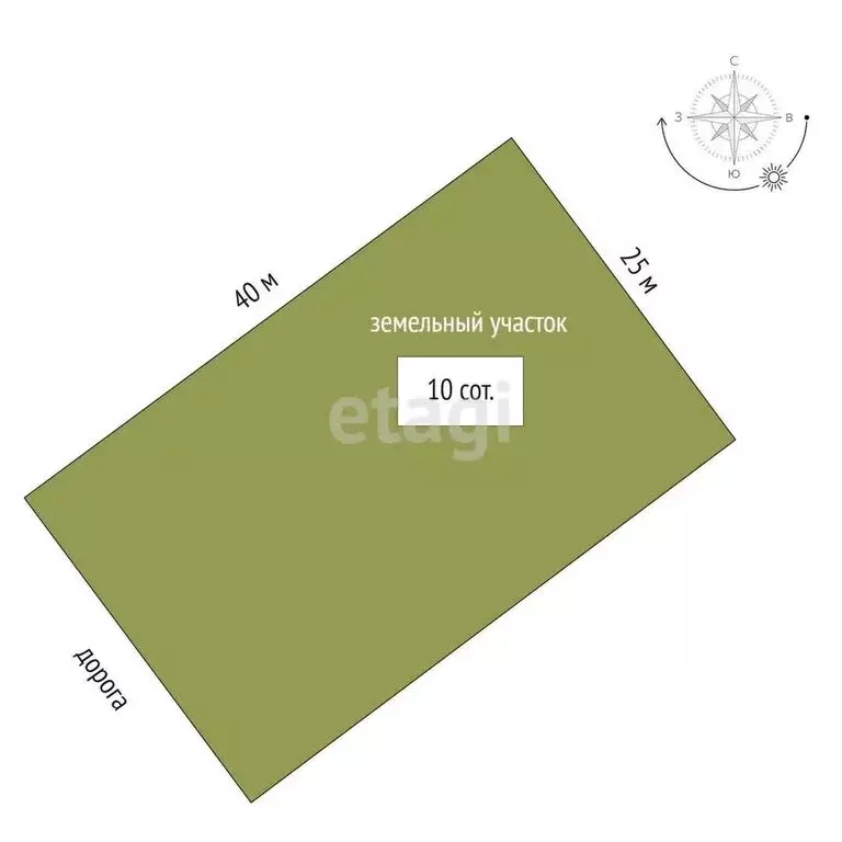 Участок в Ялуторовск, улица Артемьева (10 м) - Фото 1