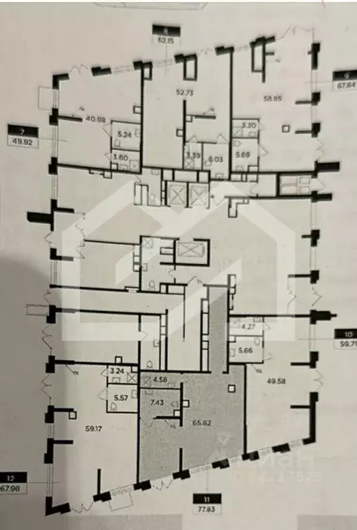 Помещение свободного назначения в Москва ул. Петра Алексеева, 14 (78 ... - Фото 2