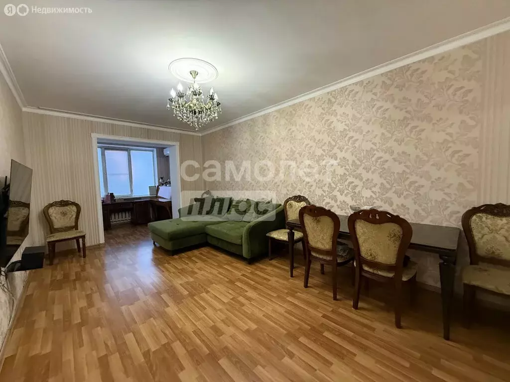 2-комнатная квартира: Махачкала, улица Абдулхакима Исмаилова, 46 (75.6 ... - Фото 1