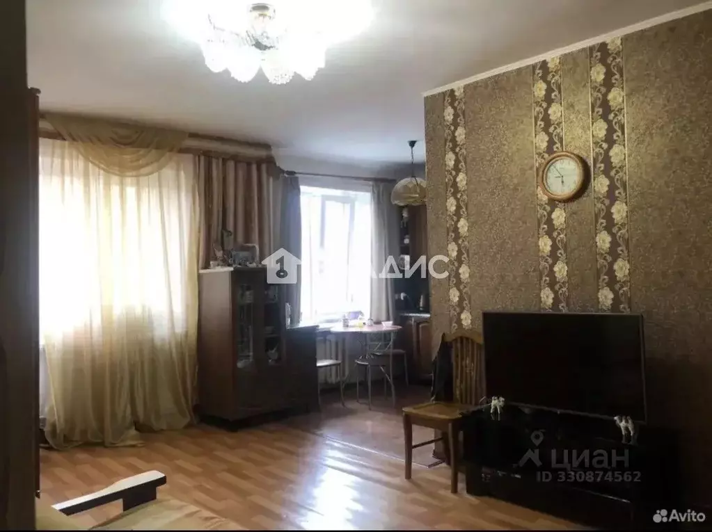 3-к кв. Бурятия, Улан-Удэ ул. Фрунзе, 5 (55.47 м) - Фото 1