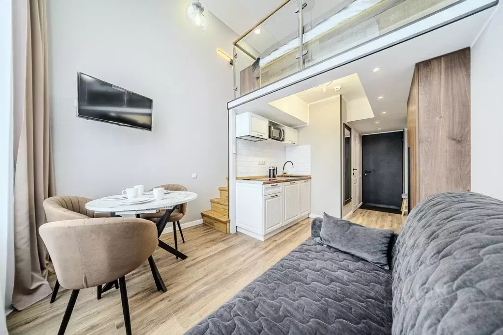 Студия Санкт-Петербург Прилукская ул., 35 (29.0 м) - Фото 1