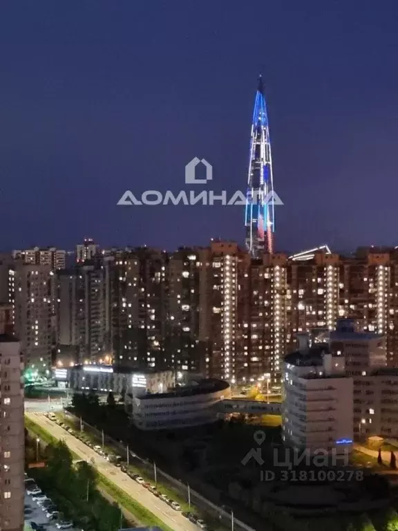Студия Санкт-Петербург ул. Оптиков, 45к2 (32.0 м) - Фото 0