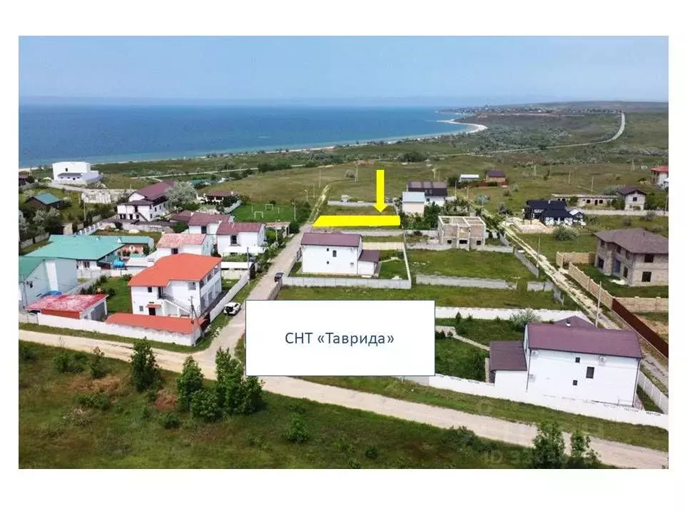 Участок в Крым, Ленинский район, Белинское с/пос, Таврида СТСН  (8.0 ... - Фото 2