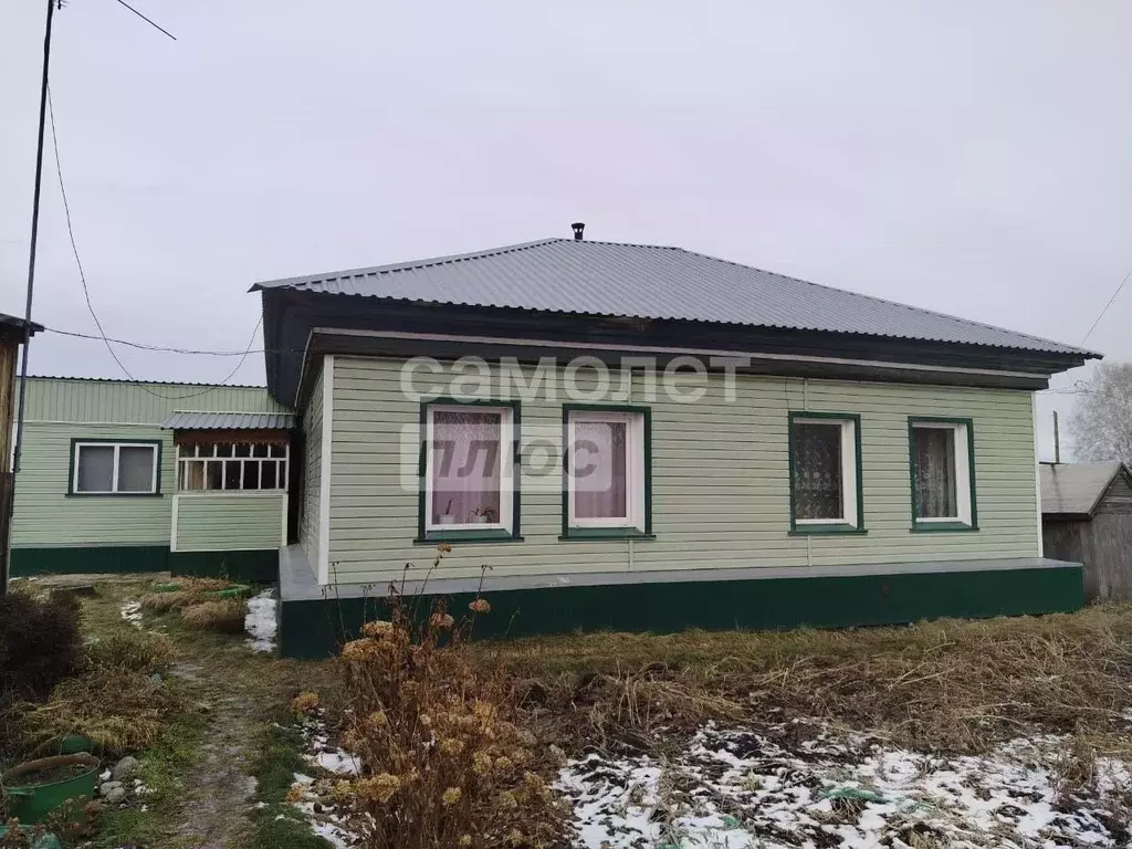 Дом в Алтайский край, Советский район, с. Никольское Молодежная ул., ... - Фото 1
