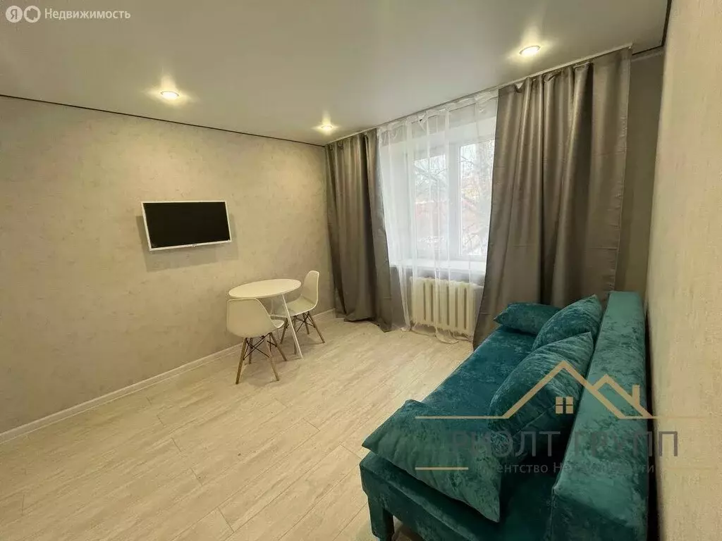 Квартира-студия: Казань, Авиастроительный район, Молодёжная улица, 10А ... - Фото 1