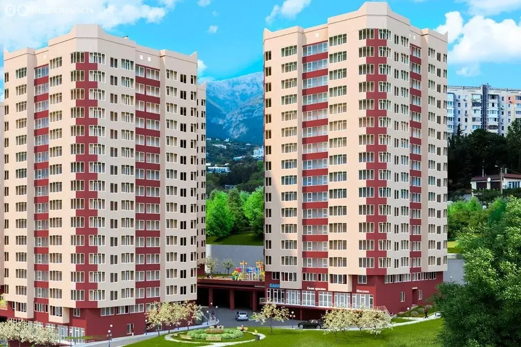 Квартира-студия: Ялта, улица Кирова, 155Ак1 (32.9 м) - Фото 1