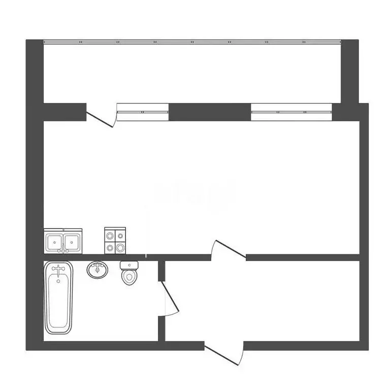 Квартира-студия: Саранск, Мордовская улица, 25 (29.3 м) - Фото 1