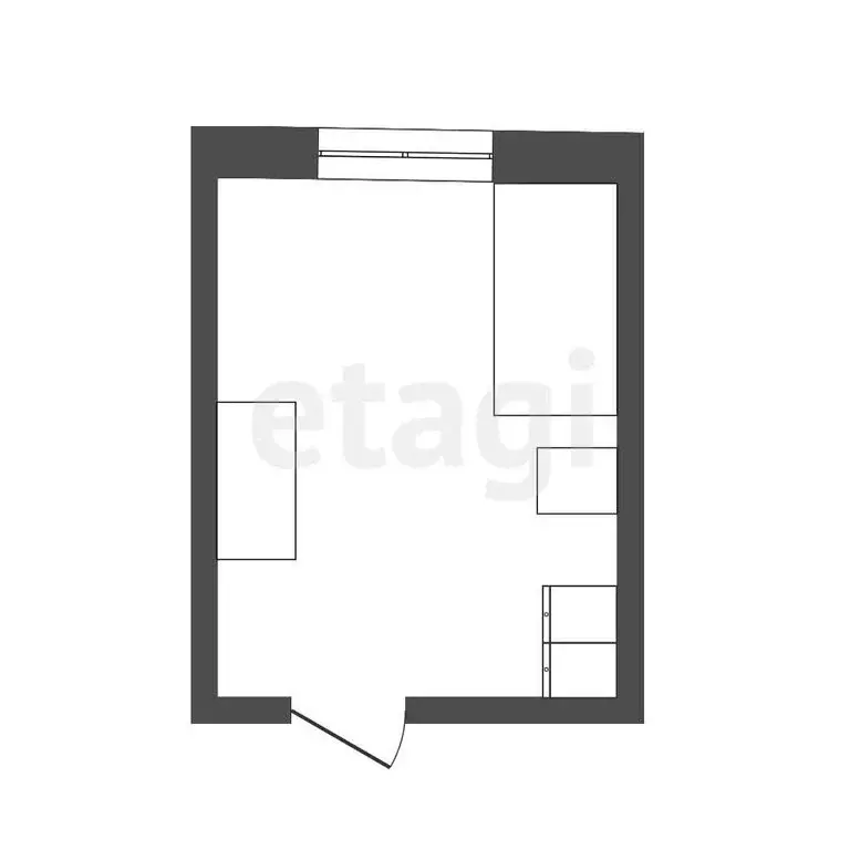 1к в -комнатной квартире (9.5 м) - Фото 1