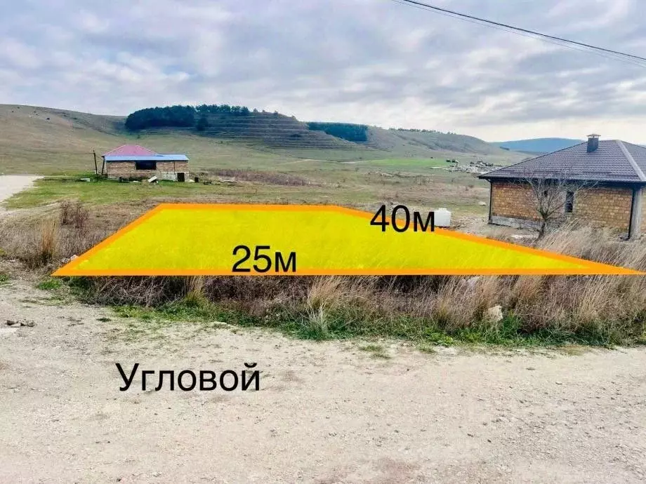 Участок в Крым, Симферопольский район, Трудовское с/пос, с. ... - Фото 1