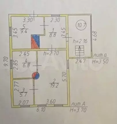 Дом 49,8 м на участке 8 сот. - Фото 0