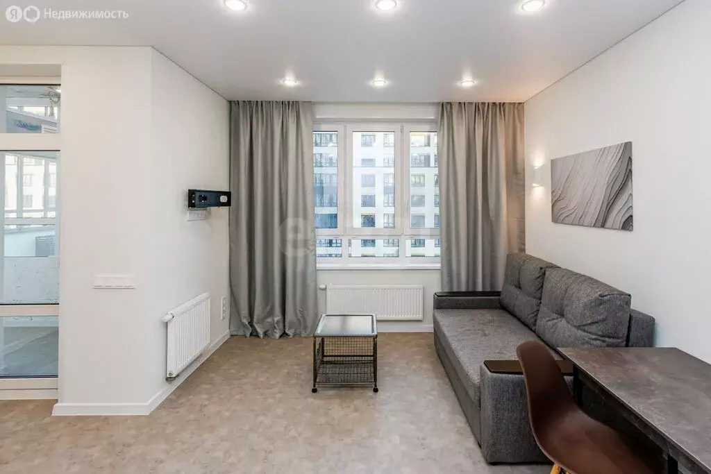 Квартира-студия: деревня Патрушева, улица Льва Толстого, 17 (25.7 м) - Фото 2