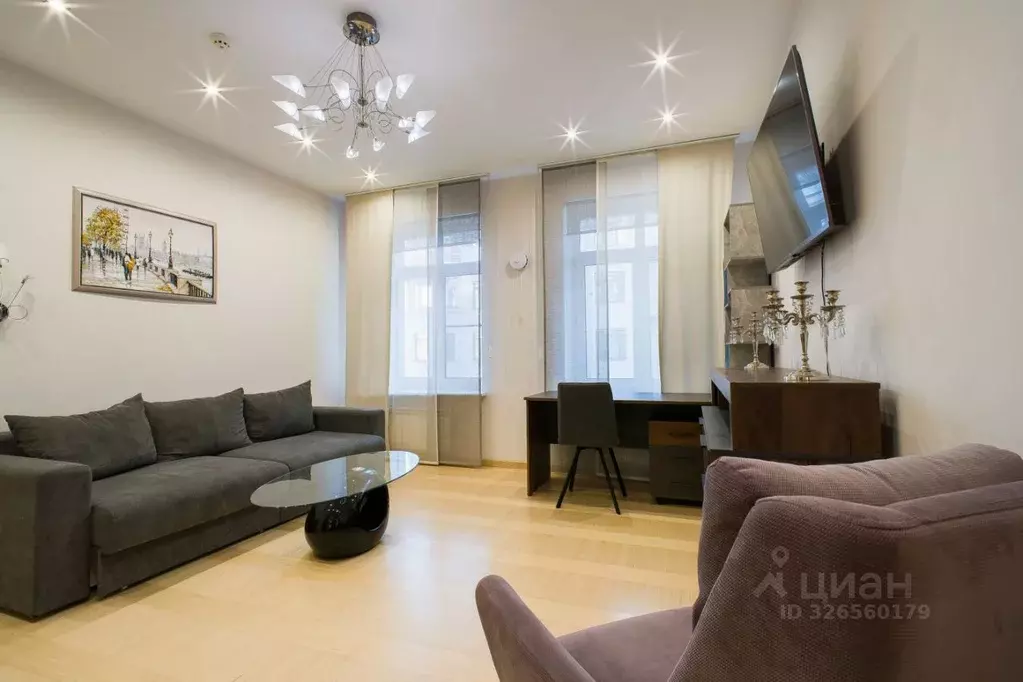 3-к кв. Санкт-Петербург 7-я Васильевского острова линия, 34 (104.1 м) - Фото 1