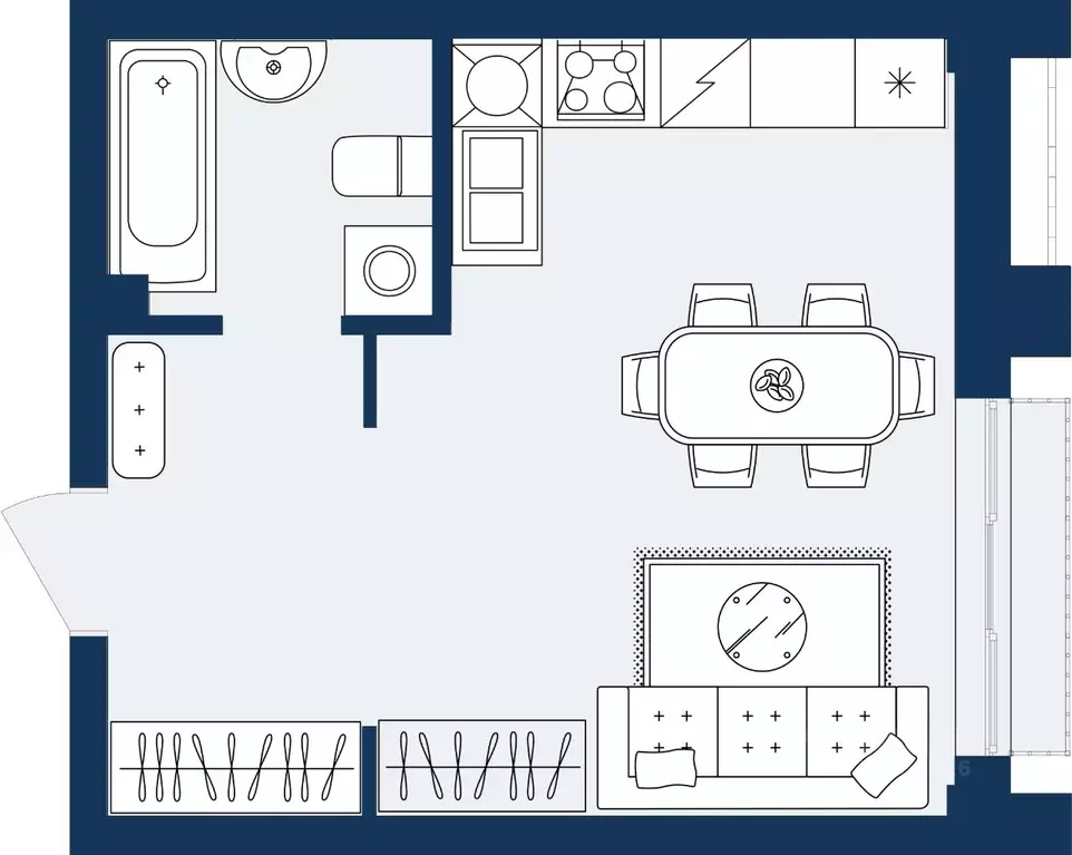 Студия Дагестан, Махачкала Ипподром мкр,  (28.7 м) - Фото 1