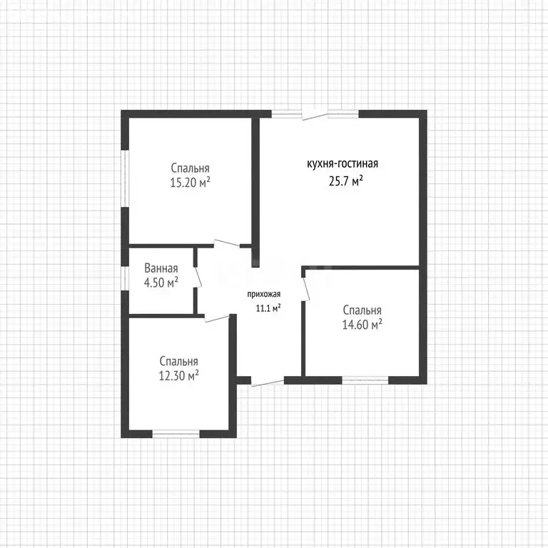 Дом в станица Новотитаровская, Почтовая улица, 109 (87.6 м) - Фото 2