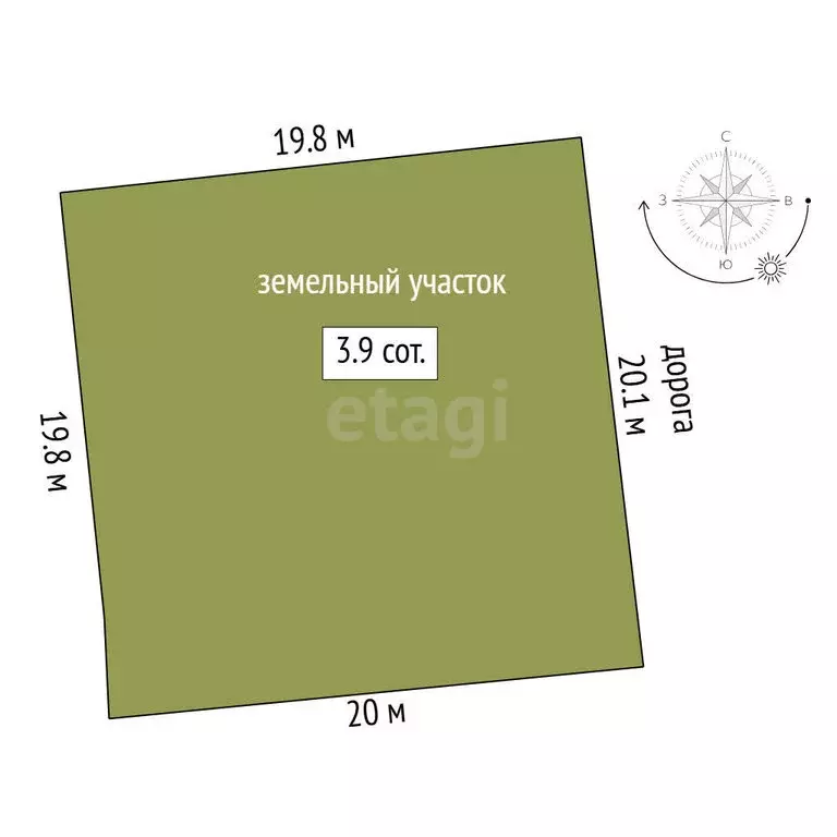 Дом в Тюмень, СНТ Плодовое, Просёлочная улица (160 м) - Фото 1