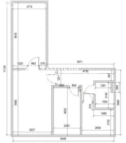 3-комнатная квартира: Казань, улица Серова, 35 (56.3 м) - Фото 1