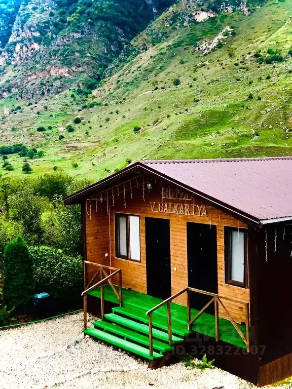 Дом в Кабардино-Балкария, Черекский район, с. Верхняя Балкария ул. ... - Фото 1