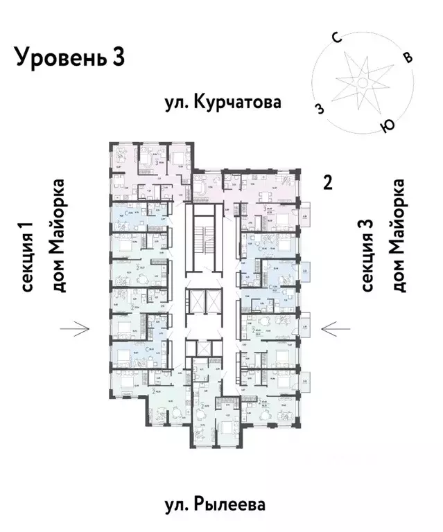 2-к кв. Тюменская область, Тюмень ул. Краснооктябрьская, 10к2 (42.32 ... - Фото 1