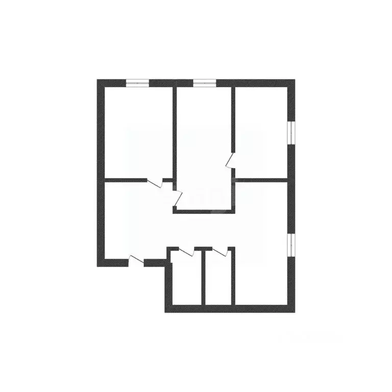3-к кв. Курганская область, с. Кетово ул. Томина, 21 (52.6 м) - Фото 2