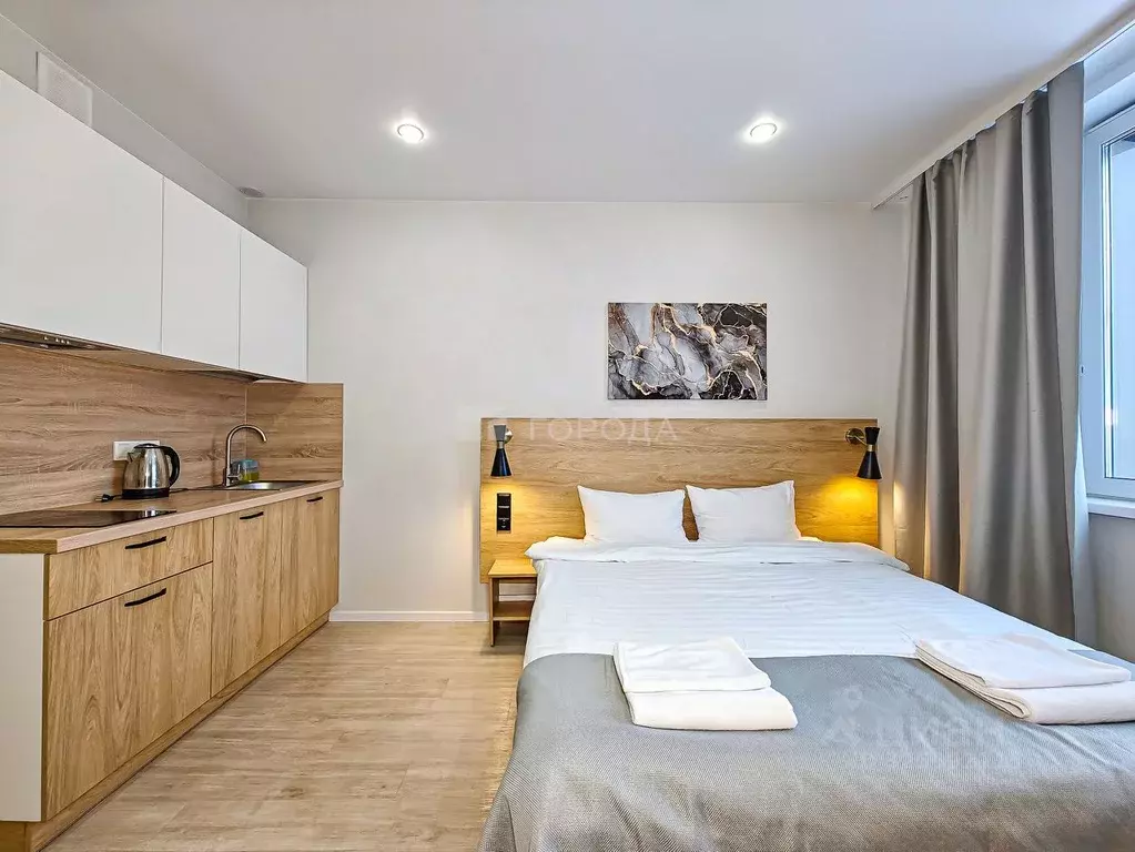 Студия Новосибирская область, Новосибирск ул. Кирова, 113/2 (24.0 м) - Фото 2