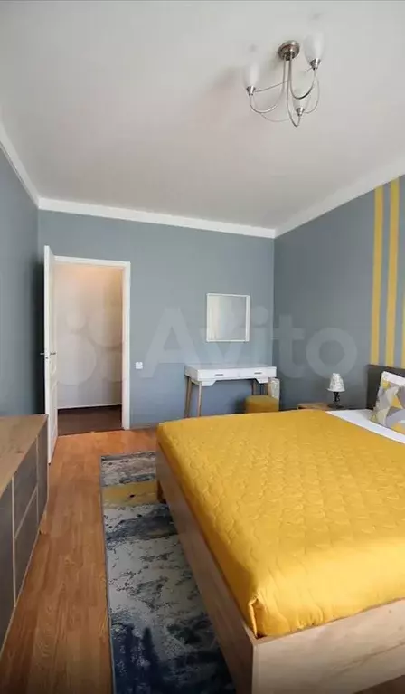 1-к. квартира, 44,5 м, 1/5 эт. - Фото 1