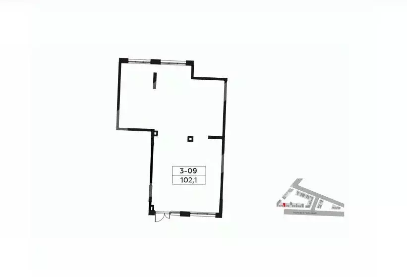 Помещение свободного назначения в Москва Родные кварталы жилой ... - Фото 2