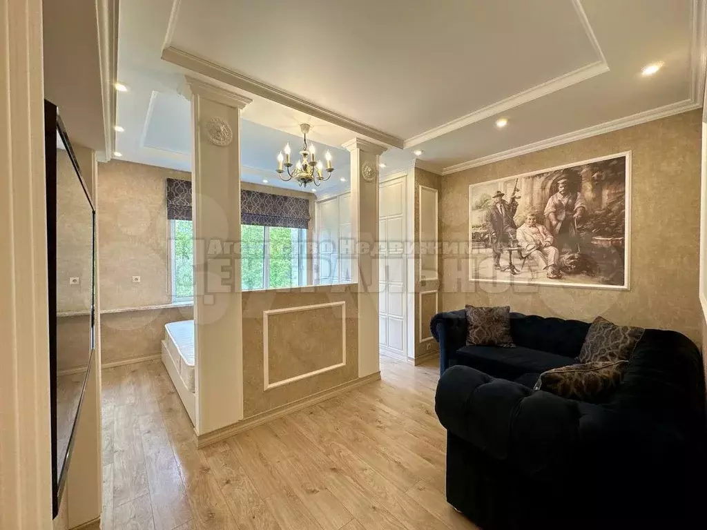 1-к. квартира, 45 м, 2/3 эт. - Фото 1