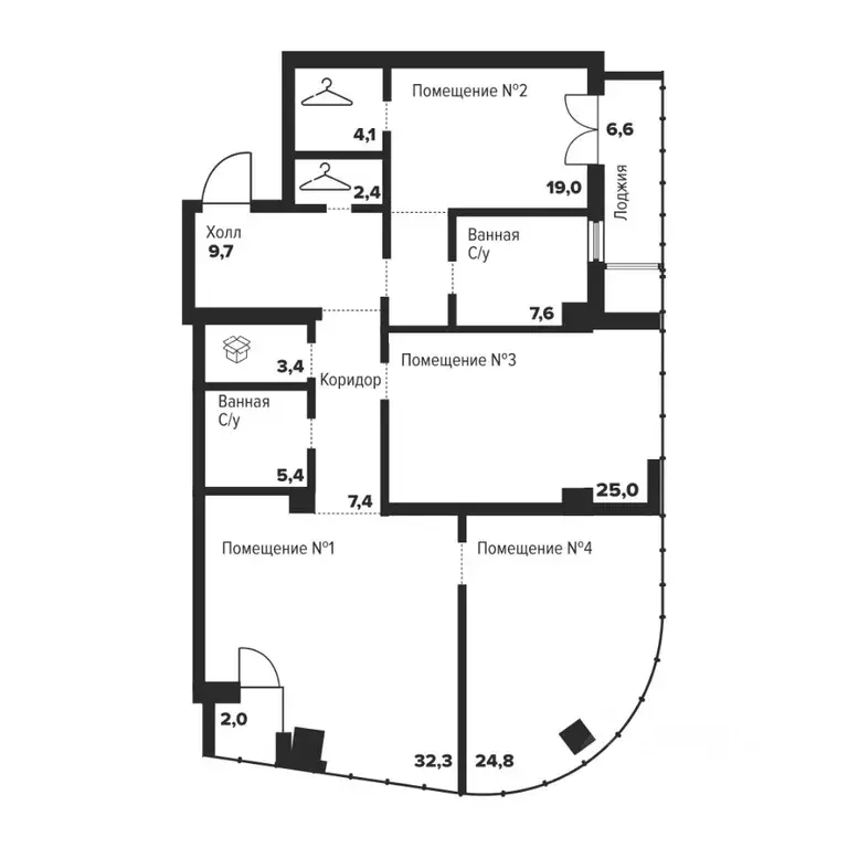 3-к кв. Челябинская область, Челябинск ул. Труда, 157А (141.1 м) - Фото 1