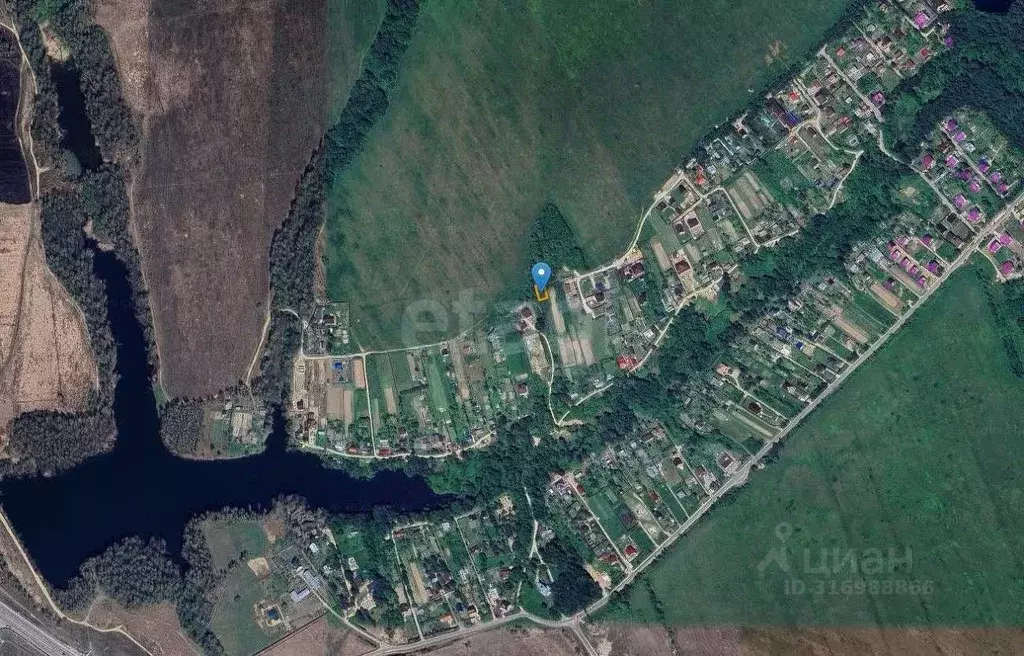 Участок в Калужская область, Калуга городской округ, д. Рождествено  ... - Фото 0