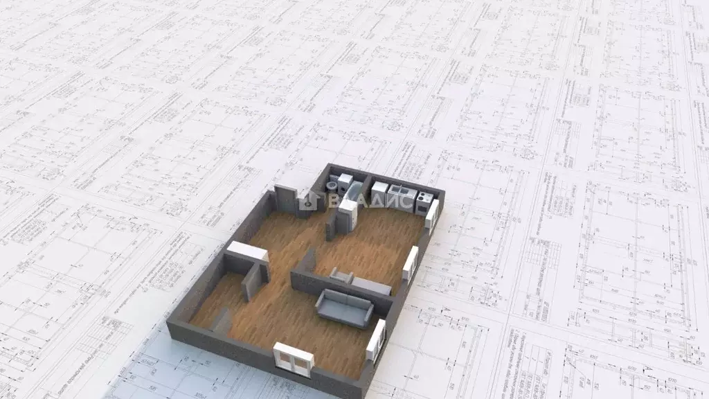 2-к кв. Иркутская область, Ангарск 99-й кв-л, 3 (42.0 м) - Фото 2
