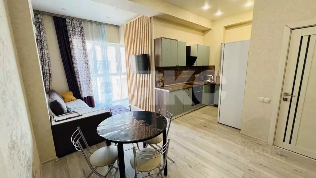 Студия Краснодарский край, Сочи Мамайка мкр, ул. Крымская, 89 (32.7 м) - Фото 1