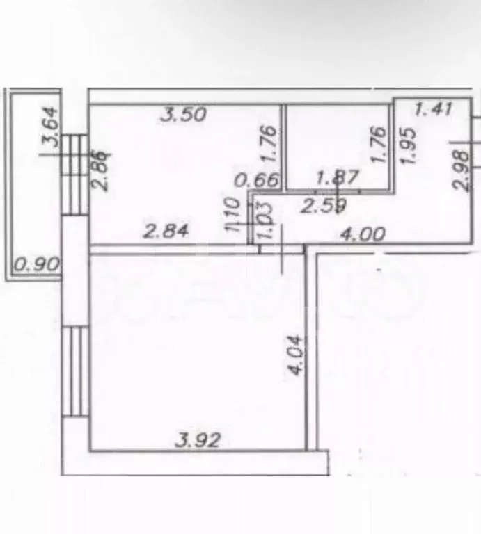 1-к кв. Ленинградская область, Мурино Всеволожский район, просп. ... - Фото 2