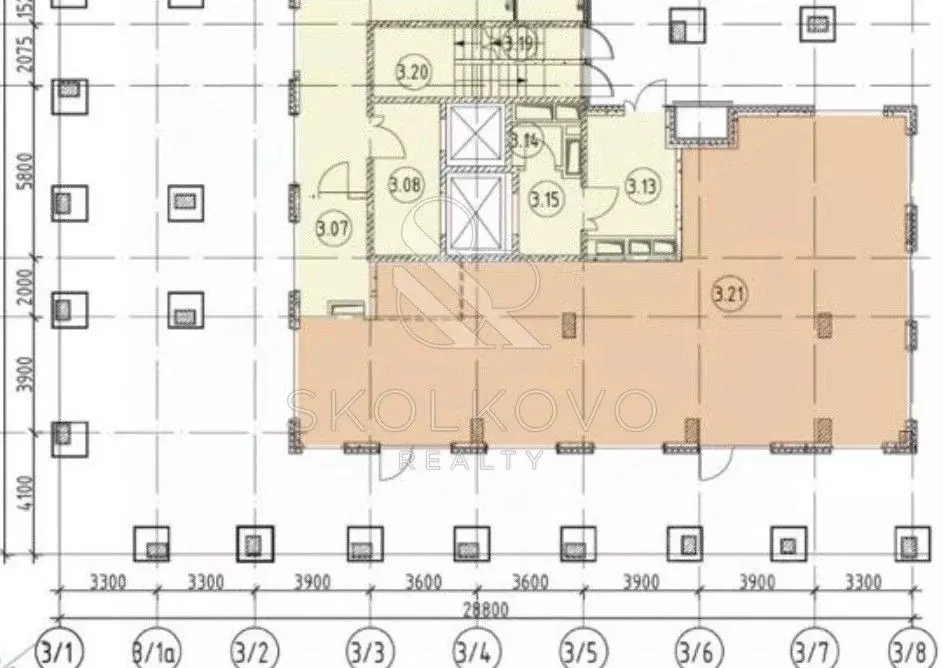 Помещение свободного назначения в Москва ул. Нижние Мневники, 10 (153 ... - Фото 2