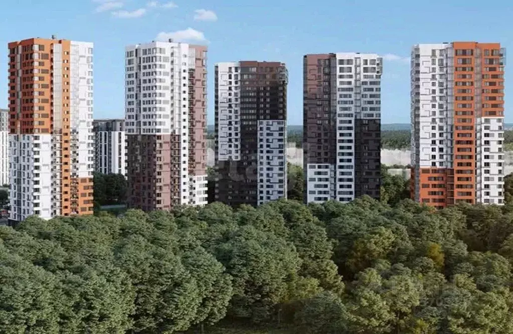 Студия Московская область, Одинцово Микрорайон Клубничное Поле, 1 ... - Фото 1