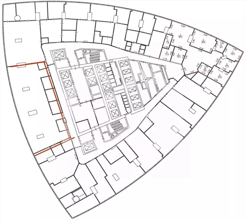 Помещение свободного назначения в Москва наб. Пресненская, 12 (396 м) - Фото 2