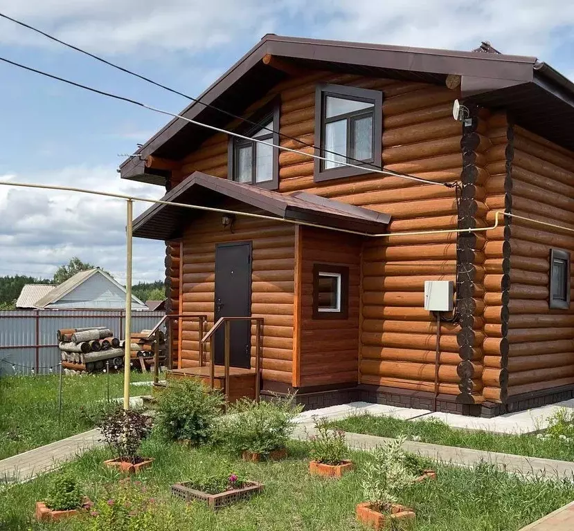 Дом в Марий Эл, Звениговский район, Кокшамарское с/пос, д. Кокшамары ... - Фото 1